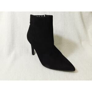 W633 Sugar Black Vecna Dress Pointed Toe Ankle Boots Size: 8.5 M
